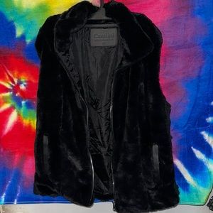 Cavalini faux fur vest petite collection